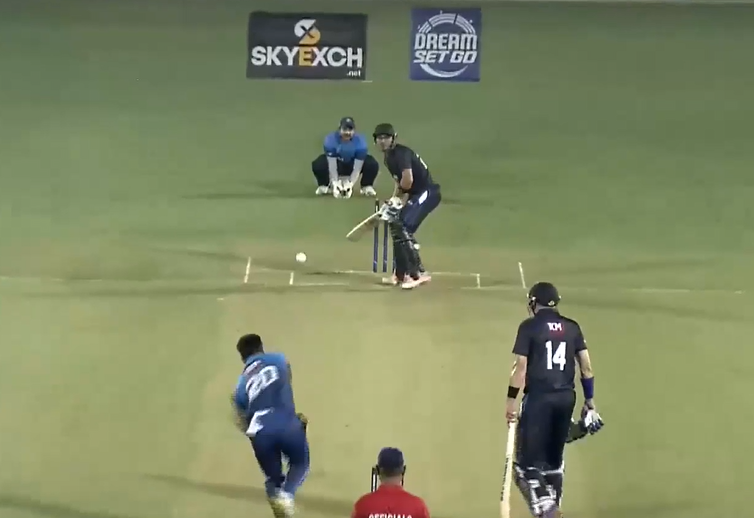 250 Strike rate! Haider smashes International Warriors' bowlers