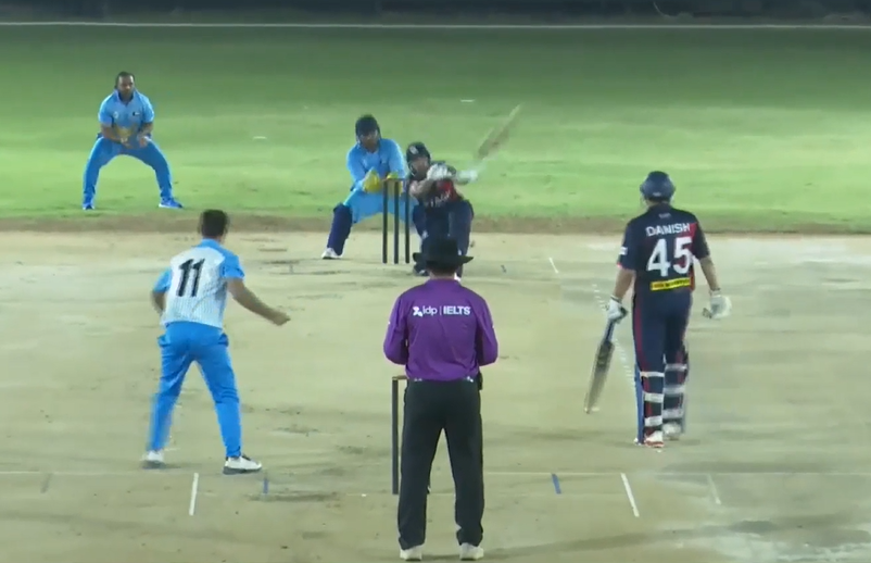 5 sixes, 4 fours! Vikrant hits a swashbuckling knock of 73