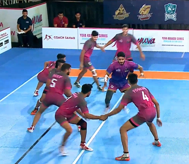 Aravalli Arrows dominate Kaziranga Rhinos to win by 10 points