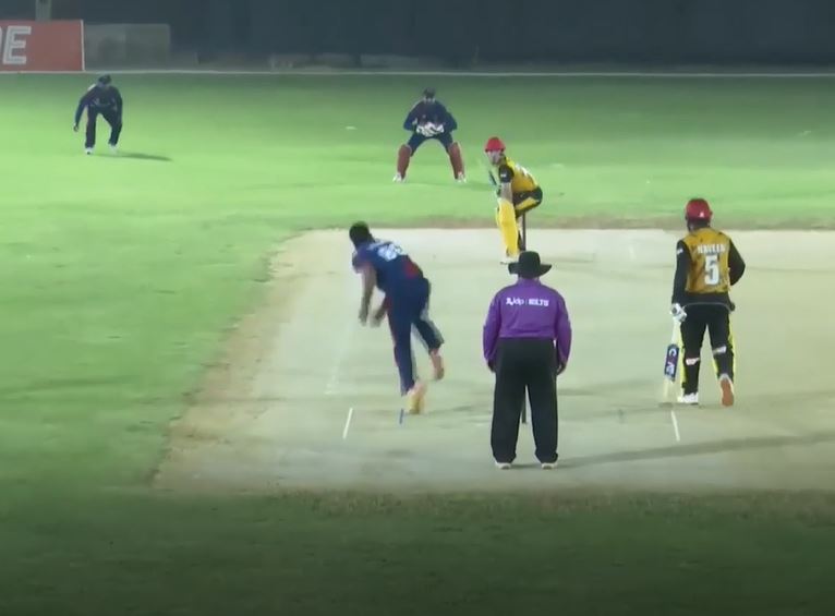 6 Fours, 4 Sixes! Basir Khan's blistering knock of 58