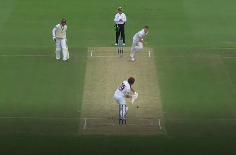 Burns' resilient knock of 85 sets the stage for Queensland