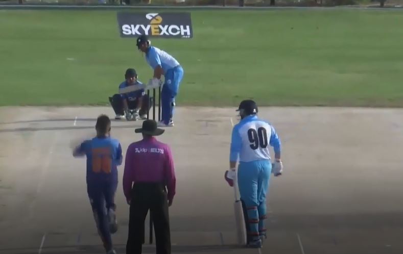 6 Fours, 7 Sixes! Khalid Butt's blazing knock of 82