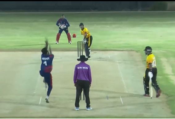 Abhishek's splendid spell of 3 wickets