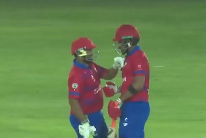 3 Fours, 5 Sixes! Shiraz's magnificent knock of 65