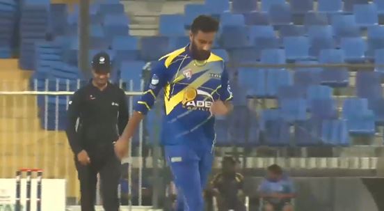 3 for 20! Nawaz stuns SCA batters with his economical spell
