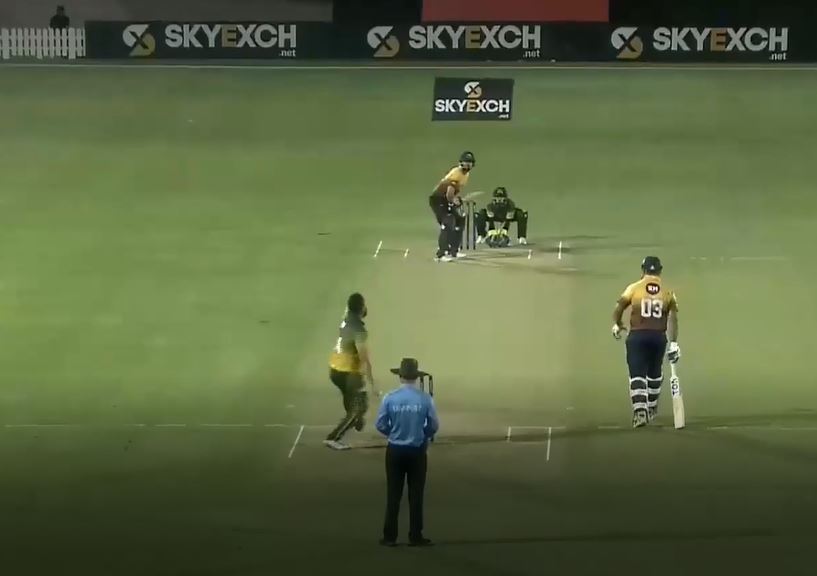 7 Fours, 6 Sixes! Mustafa's electrifying knock of 86
