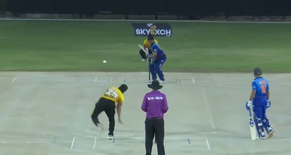 5 Fours, 12 Sixes! Usman Patel punishes YSSC bowlers
