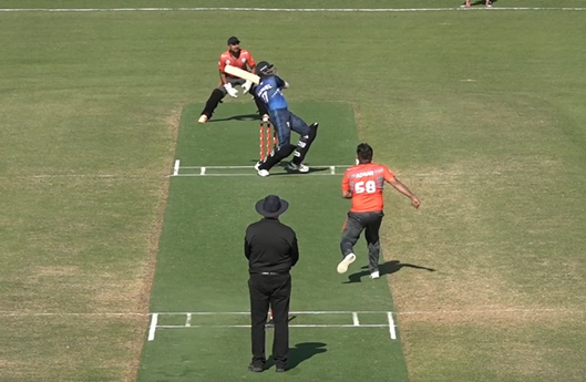 6 Sixes, 2 Fours! Samuel dismantles Swieqi bowling