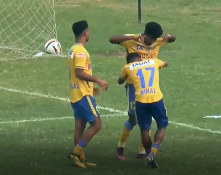 Kerala Blasters thrash KSEB 5-2 in a one-sided contest