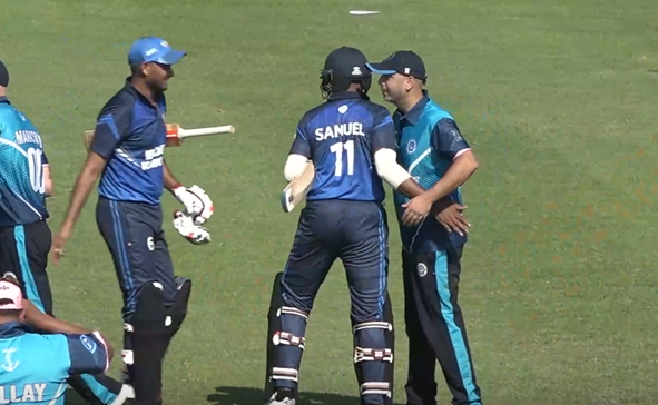 All-round Knights cruise past Overseas by 9 wickets