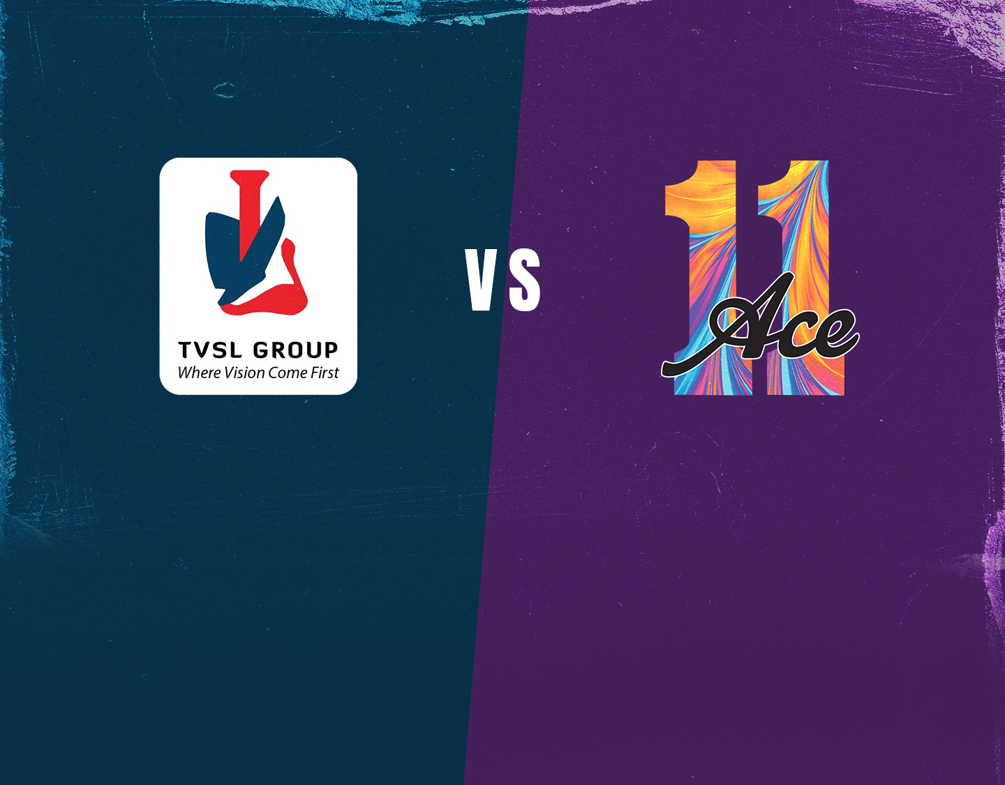 Match 17 of cbfs t10 league, 2022: the vision shipping vs 11 ace banner