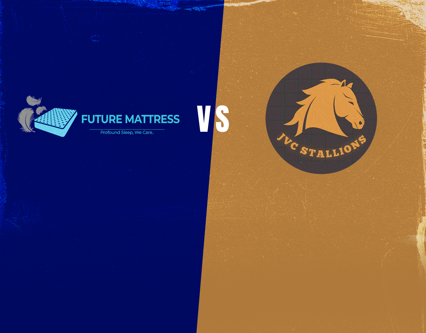 Match 21 of cbfs t10 league, 2022: future mattress vs jvc stallions banner