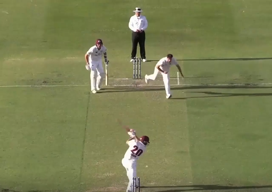 4-fer! Jhye Richardson rattles Queensland batting