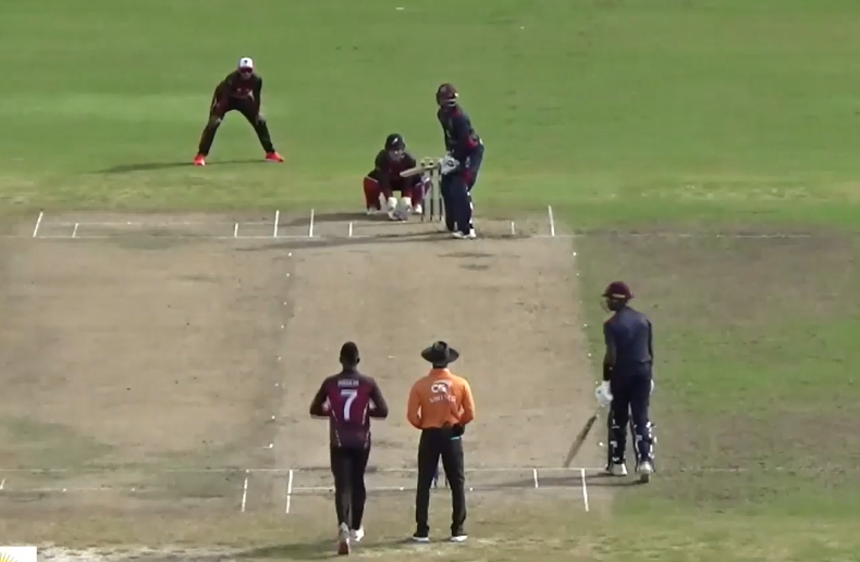 4 for 38! Akeal Hosein hits the final nail in the coffin