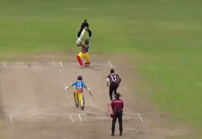 Jyd Goolie's 44 off 15 lights it up for Steelpan Players