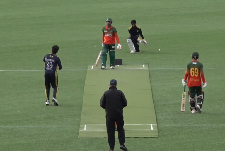 Hira Sabadell defend a low score to beat Bangladesh Kings by 43 runs