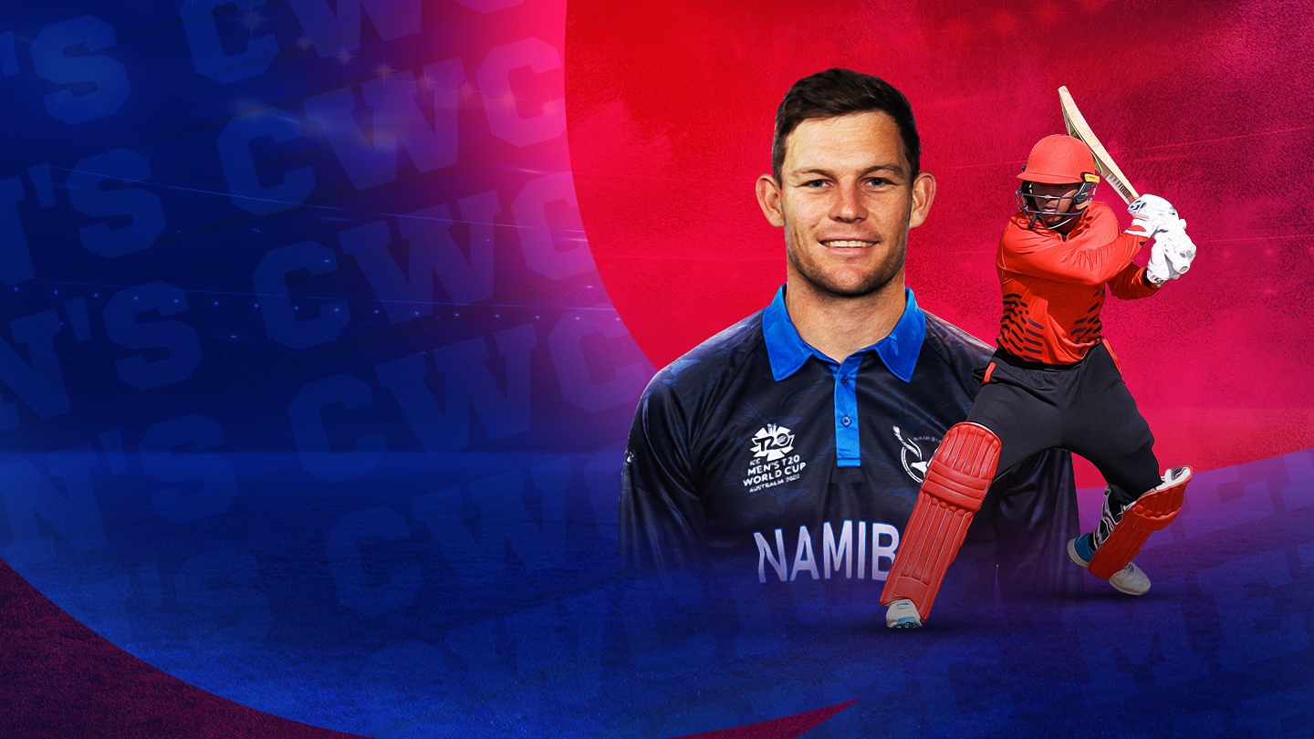 Icc men's cwc league 2 cricket banner