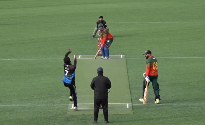 Jubed Miah slams 62 off 27!