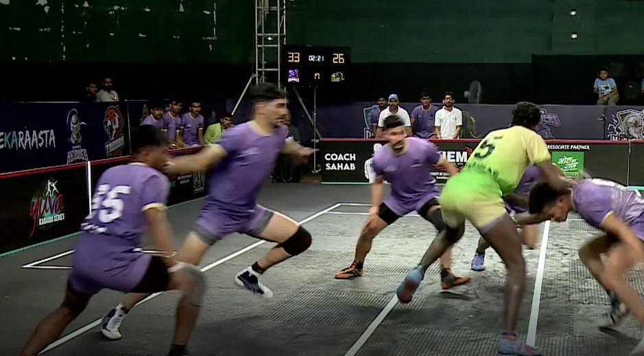 Lokesh Ghosliya's brilliant defence restricts Tuskers' progress