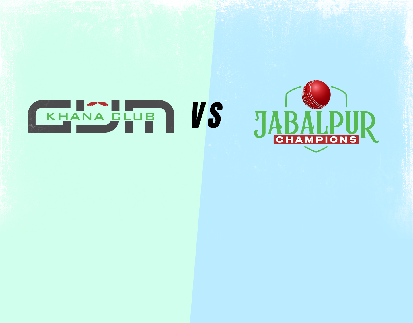 Match 12 of jabalpur t20 premier league: gymkhana club vs jabalpur champions banner