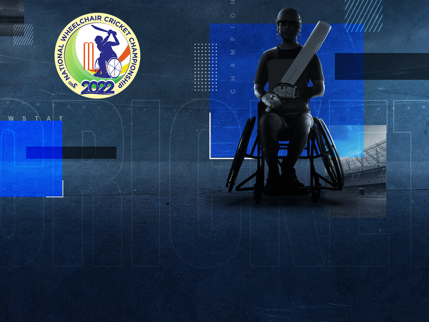 Match #7 of national wheelchair cricket championship: chattisgarh divyang vs mumbai divyang banner