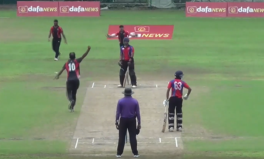 3 for 14! Rizwan Haider shines with a disciplined spell