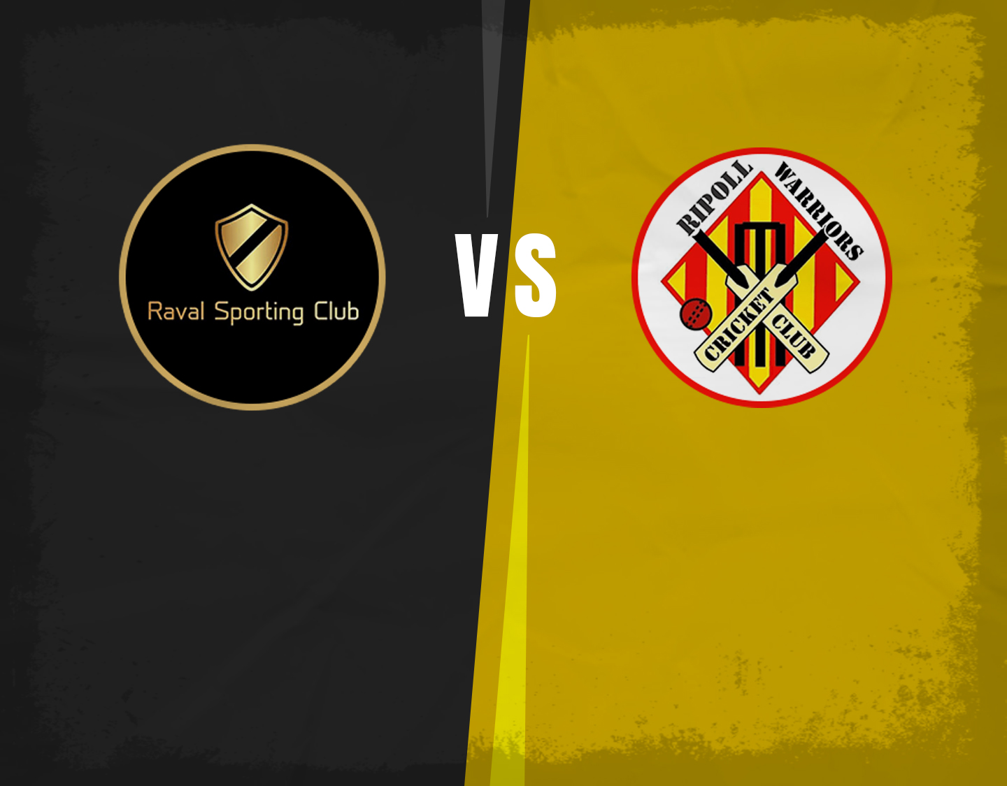 Match 72 of fancode ecs spain, barcelona, 2022: raval sporting vs ripoll warriors banner