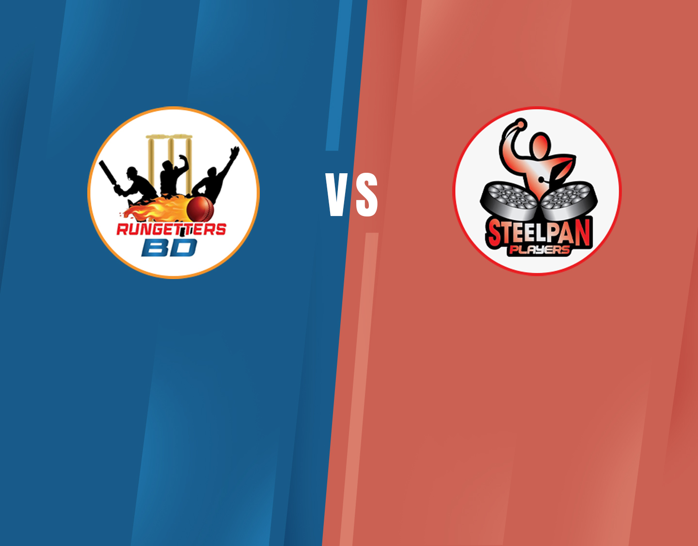 Match 25 of dream11 trinidad t10 blast: rungetters blue devils vs steelpan players banner