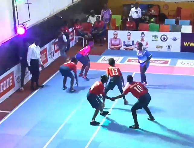 The Hustlers KC secure a comfortable win over Kkungu KC with scores of 36-22