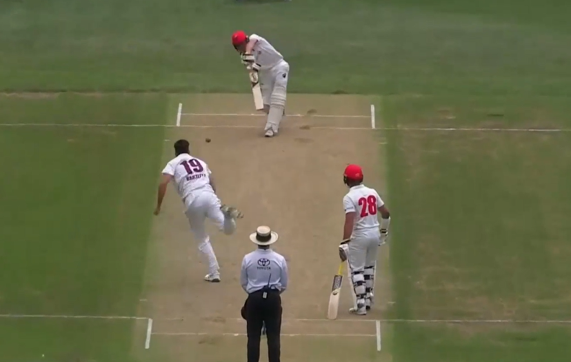 4 wickets, 10 maidens! Xavier Bartlett trounces South Australia