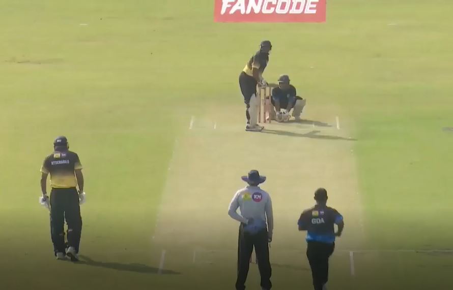 89 off 63! Arvind Kumar hits a blistering knock