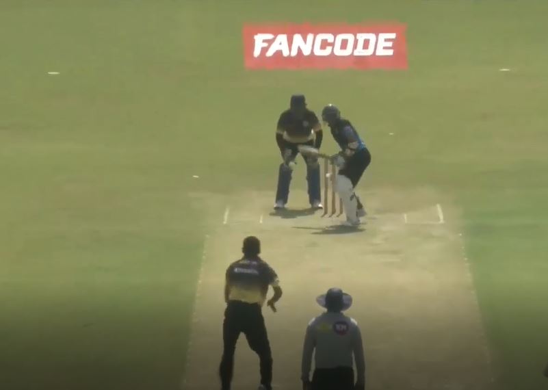 Chetan Joshi spins his web with a 3-fer