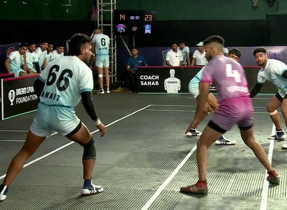 Ankit Singh shines with his splendid tackles