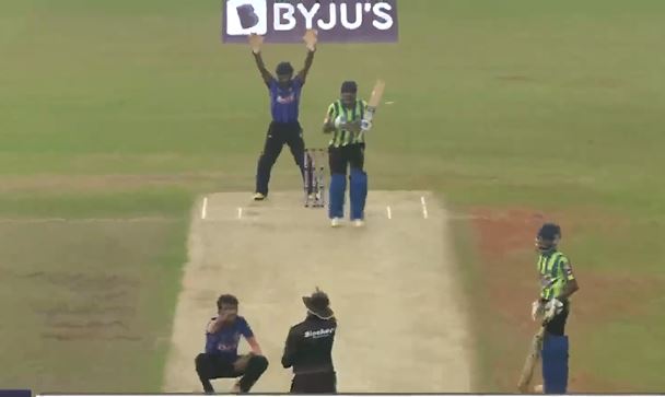 Tharun spins his web with a 5-fer