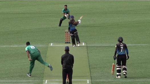 110 off 36! Babar Khan goes on a rampage