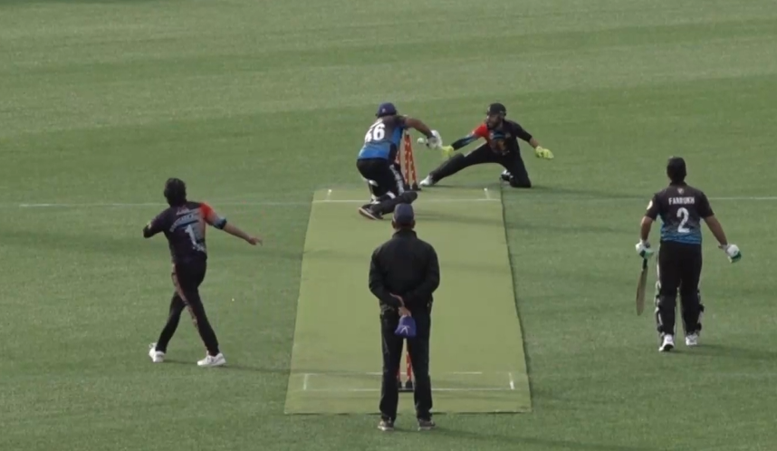 Dhoni-esque reflexes! Kashif Shafi pulls off spectacular stumping