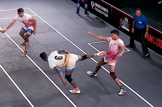 WOW! Thamizhvanan's stupendous kick