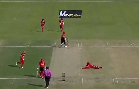 Bilal Khan puts on a show with his 3-fer