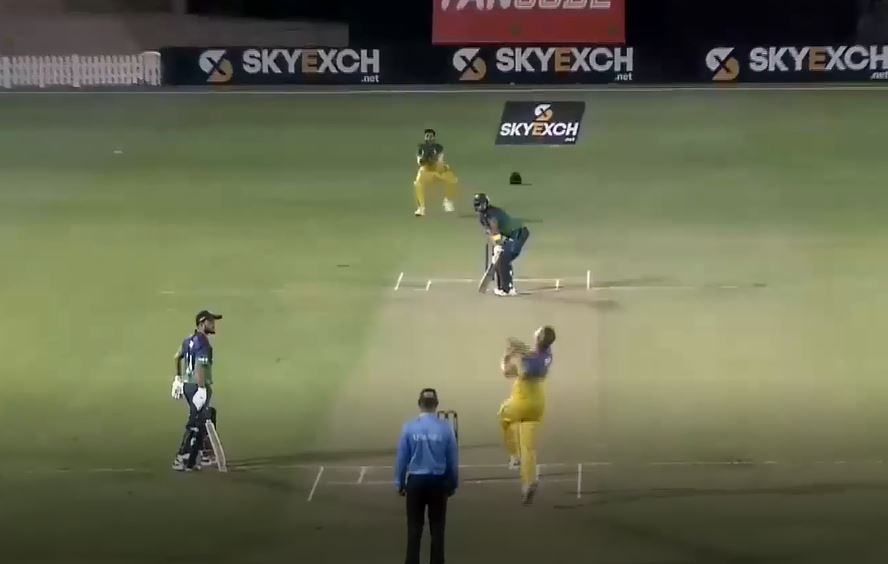 77 off 49! Haider Ali Butt smashes Thunders' bowlers