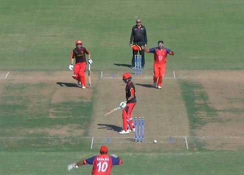 Raja Adeel put on a show with his 3-fer