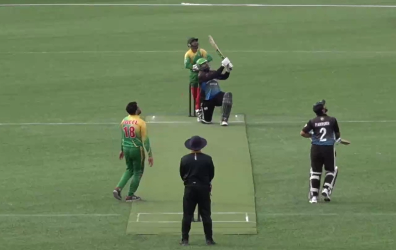 100-METRE SIX! Dilawar Khan shows who is the boss