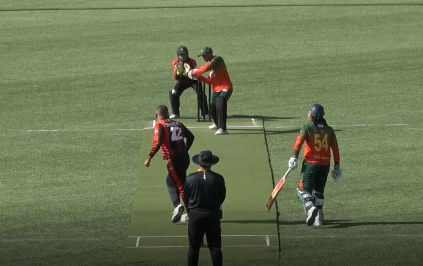 61 off 31! Omer Ali hits a blistering knock