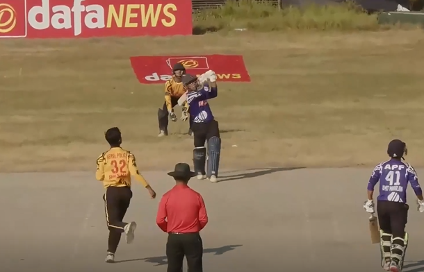 3/29! Rashid Khan rattles Armed Police Force