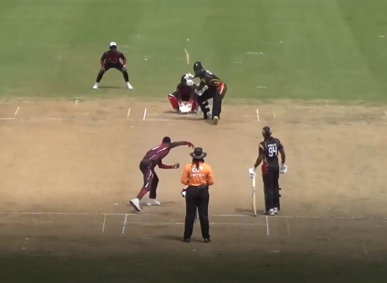 Romairo Shepherd's resilient 56 helps Guyana reach 182