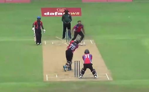 Ajeb Khan spins his web with a 3-fer