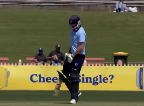 14 Fours, 4 Sixes! Daniel Hughes valiant knock of 139