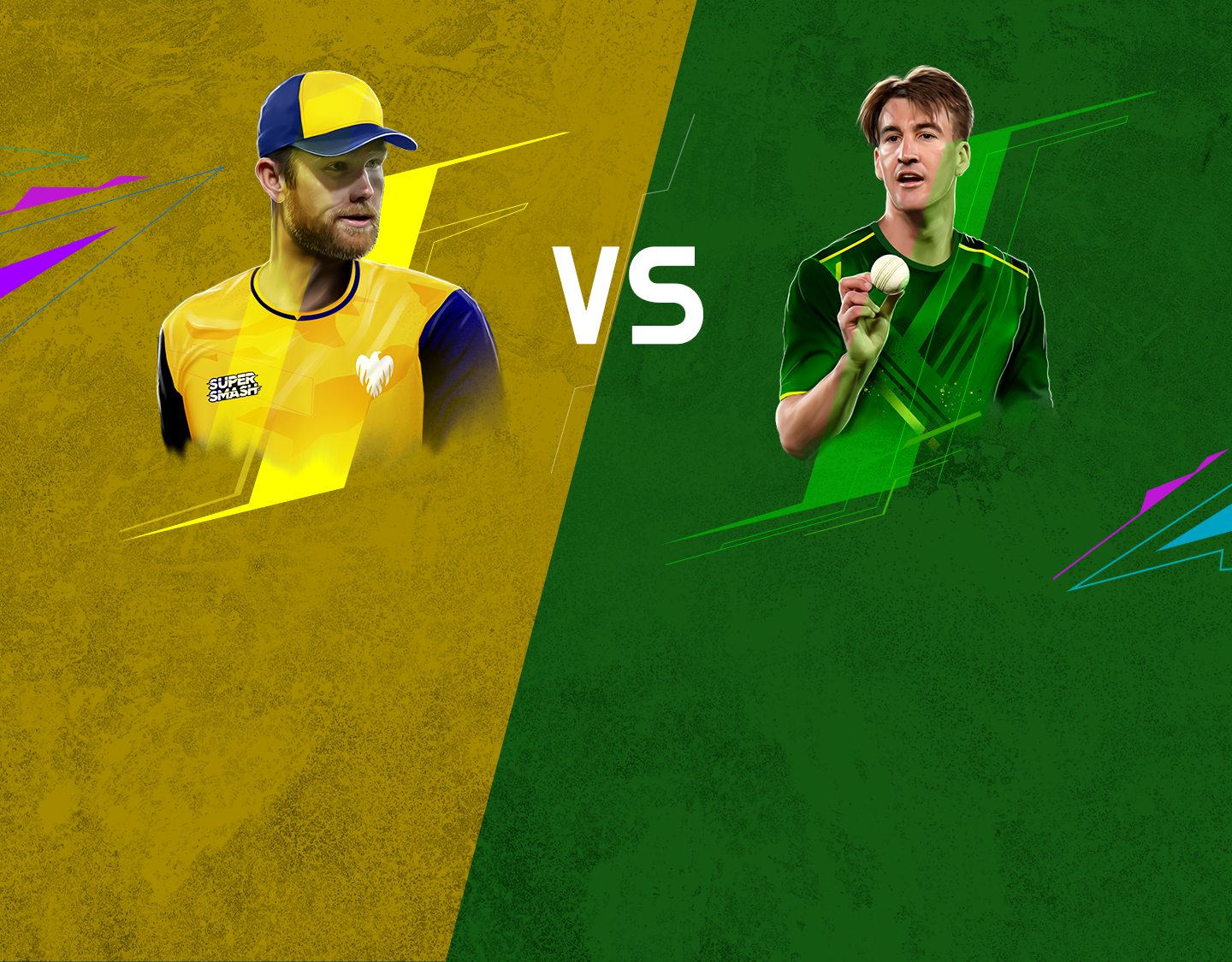 Match 14 of dream11 super smash, 2022-23: wellington firebirds vs central stags banner