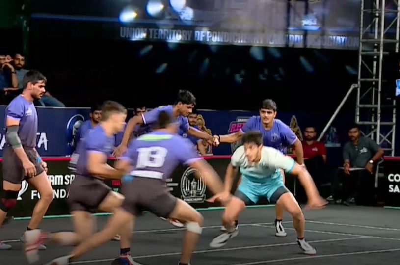 Ankit Bhati's tackles sting Pride