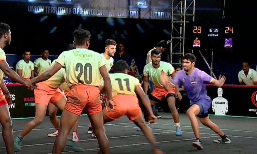 M Gowtham anchors Veerans' comeback