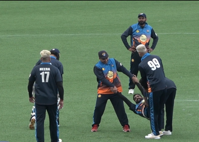 Gracia's all-round efforts hand nine-wicket loss to Raval Sporting